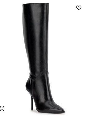 Jessica Simpson Black Knee-High Lovienn Stiletto Boots